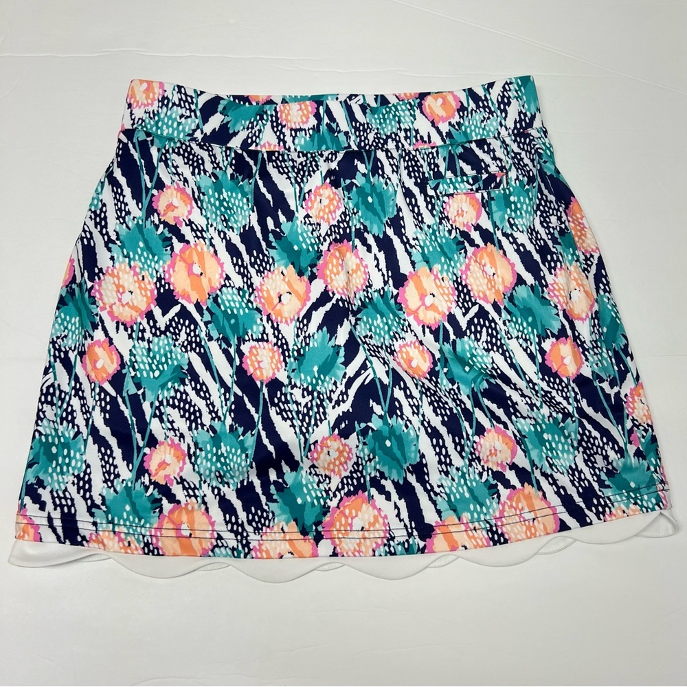 Pebble Beach Skirt Dry-Luxe Performance Women’s Size Medium Floral